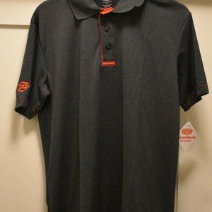 Official DQ Dairy Queen Red Ribbon Adult M Small Employee Uniform Polo Shirt